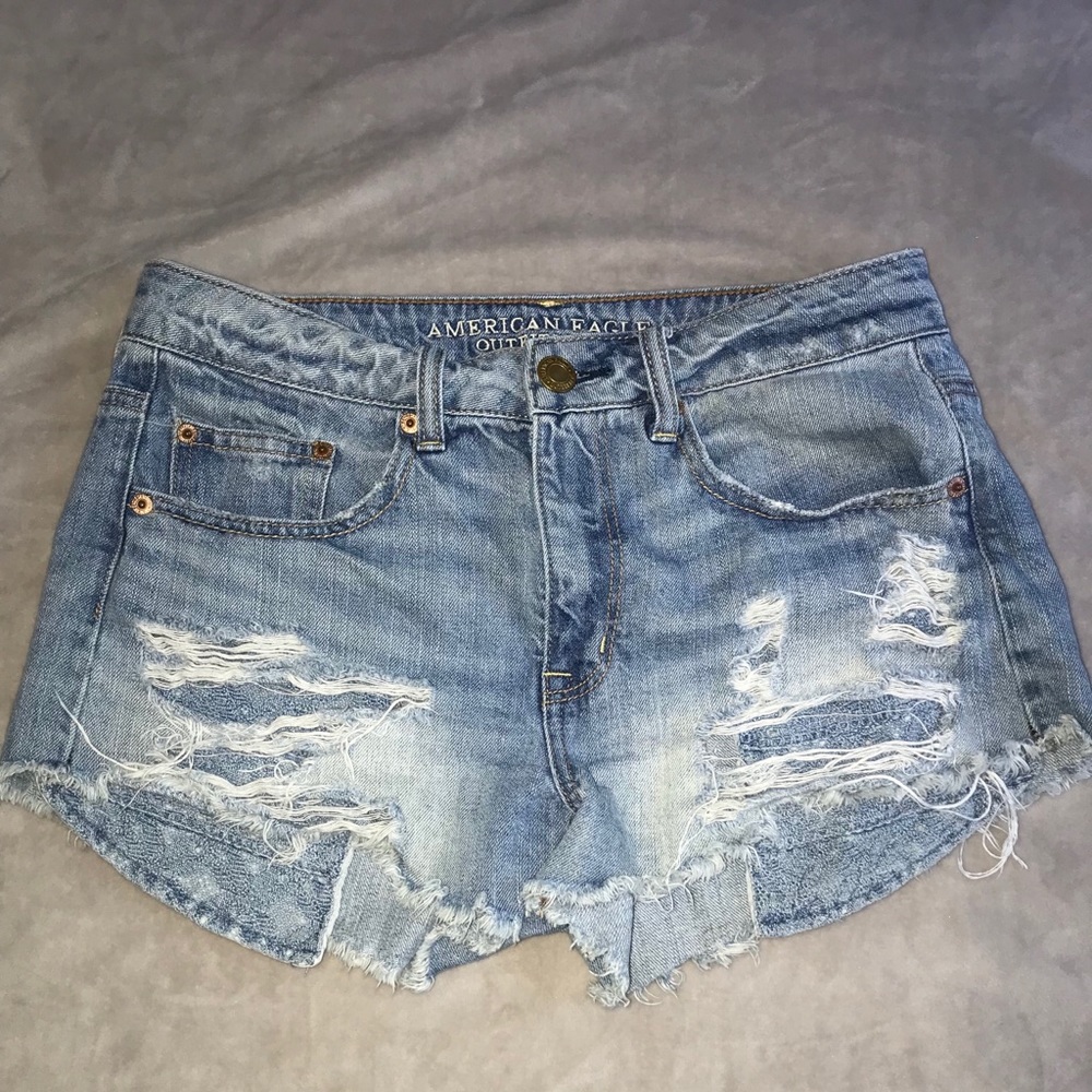 Hi-Rise Festival Shorts- America Eagle- Size 6